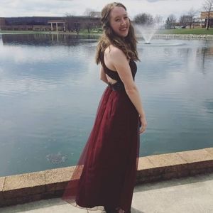 David's Bridal formal dress